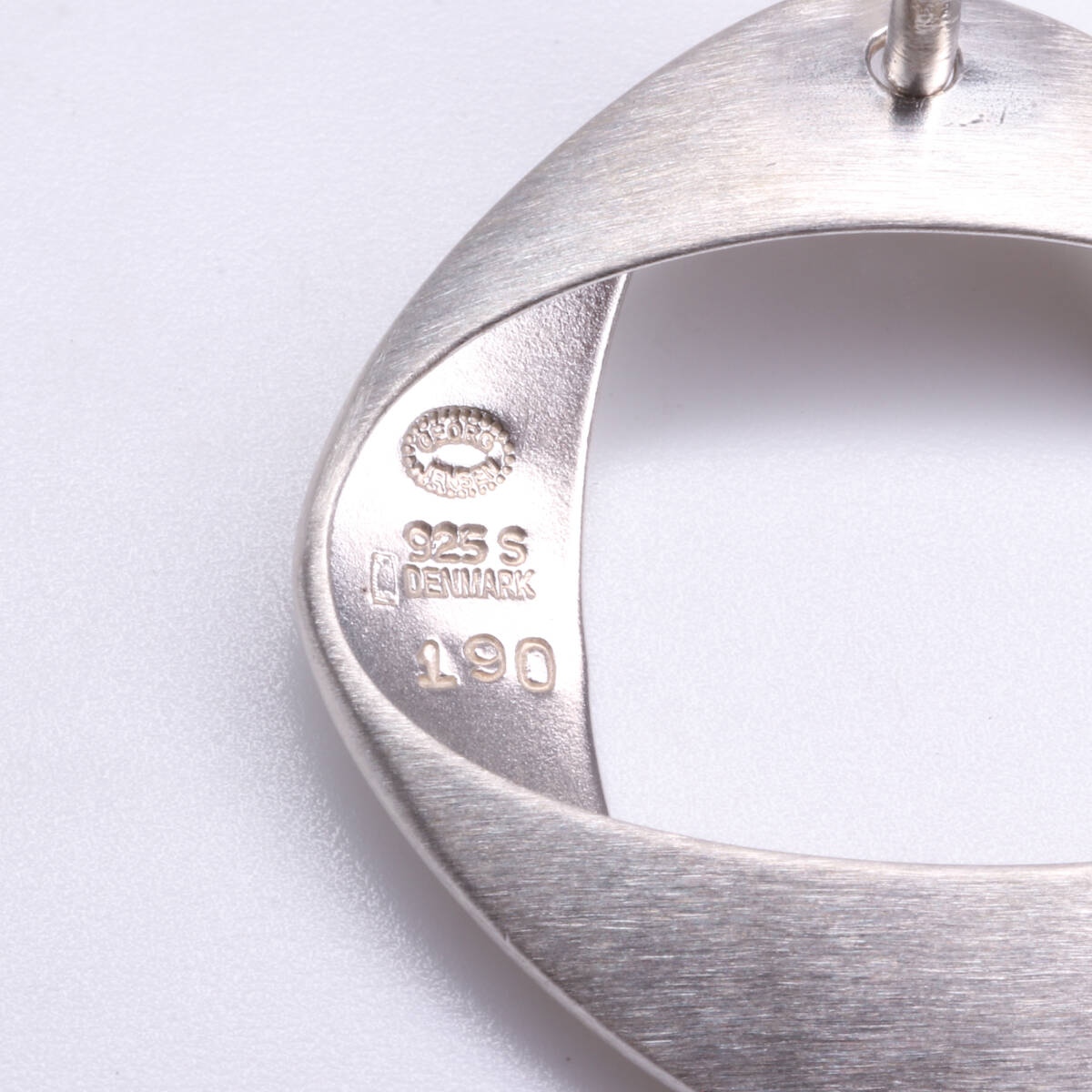 [ новый товар отделка + ультразвук мойка ]GEORG JENSEN Дания производства George Jensen he человек gkoperu серьги Vintage серебряный 925