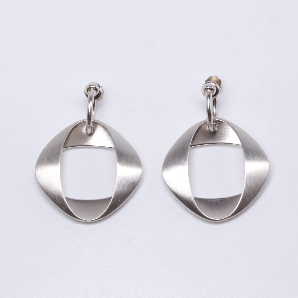 [ новый товар отделка + ультразвук мойка ]GEORG JENSEN Дания производства George Jensen he человек gkoperu серьги Vintage серебряный 925