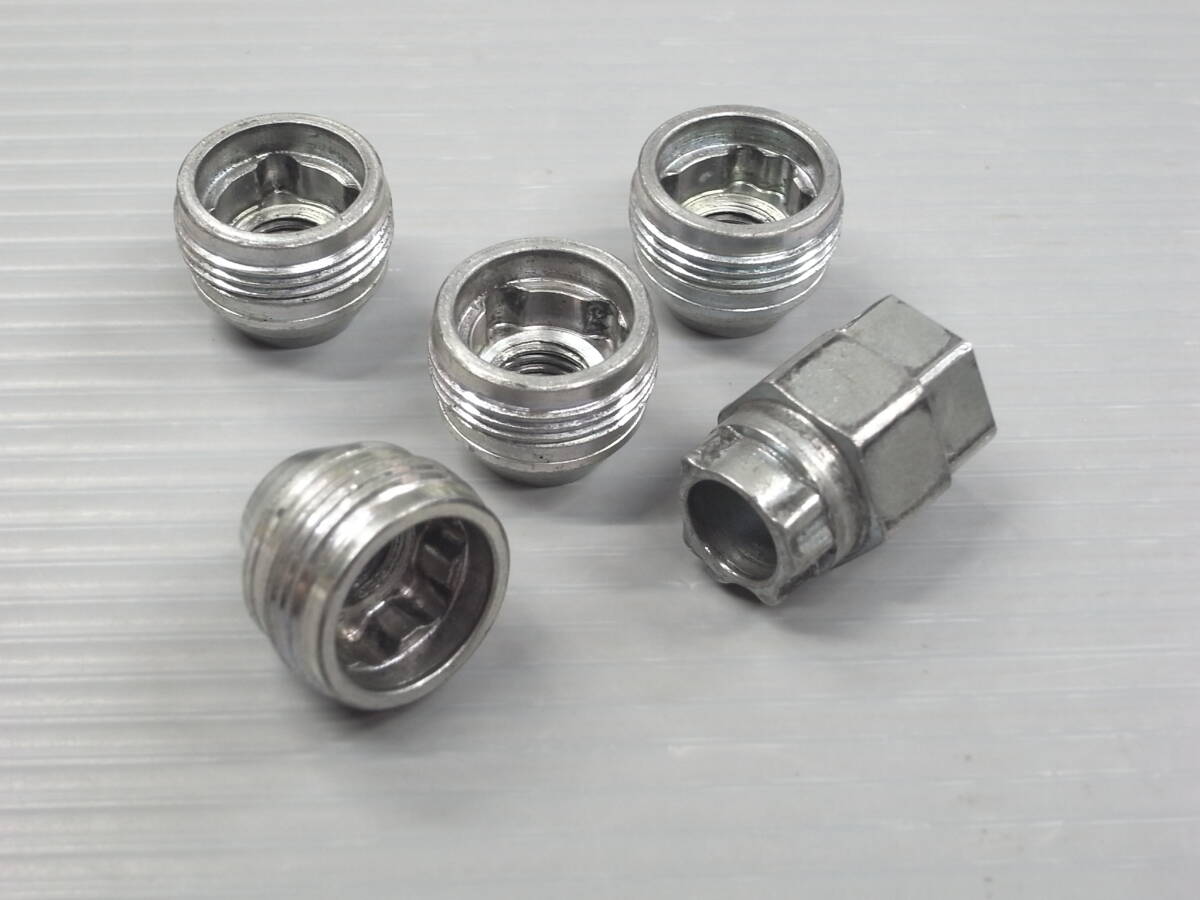 McGard マックガード■M12×P1.5　19/21HEX 貫通ナット　キャップ付き 中古品■ホイールロックナット　トヨタ ホンダ 三菱 マツダ 