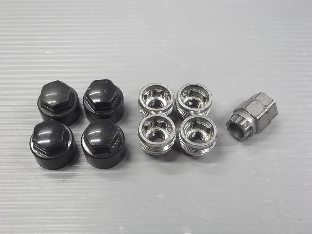 McGard マックガード■M12×P1.5　19/21HEX 貫通ナット　キャップ付き 中古品■ホイールロックナット　トヨタ ホンダ 三菱 マツダ 