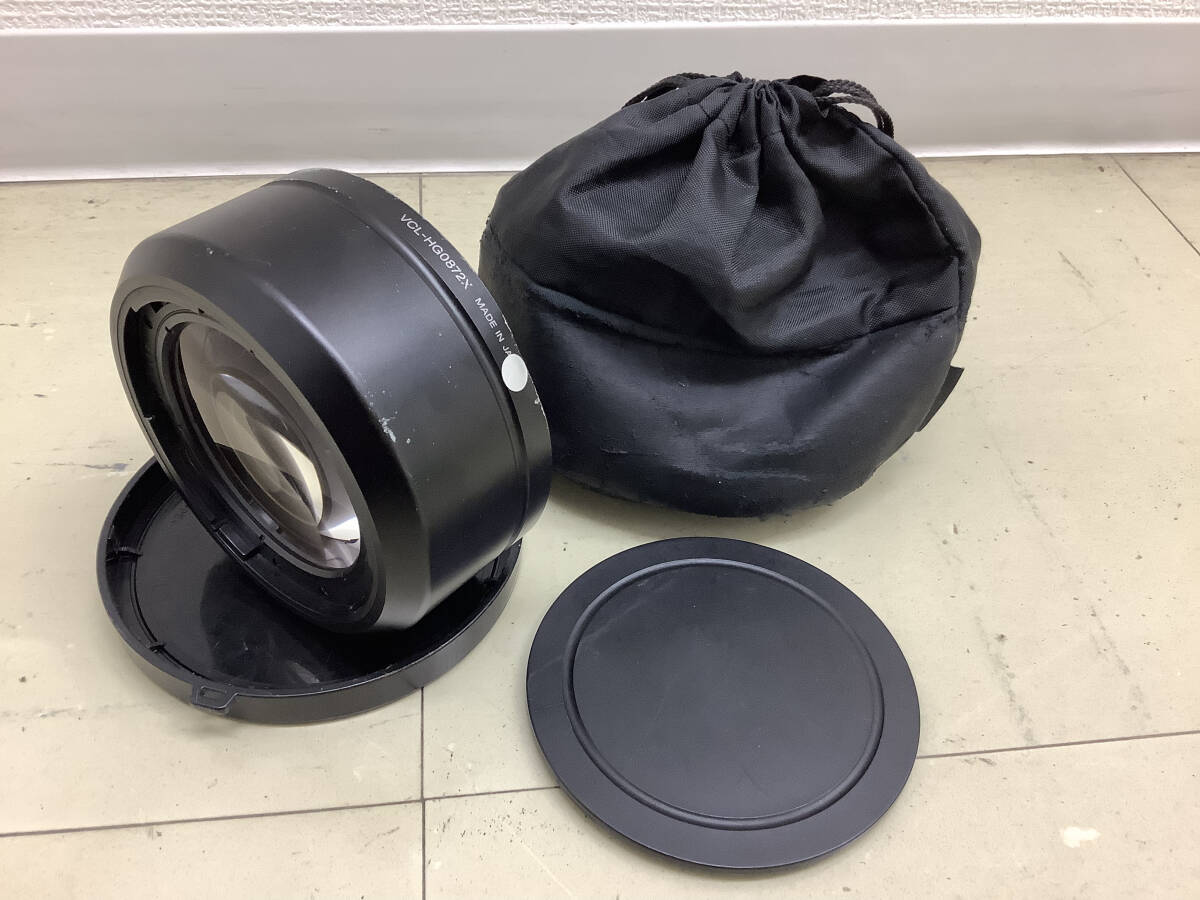 【　中古★実用品★　】SONY　ワイドコンバージョンレンズ　VCL-HG0872X　★実用品★