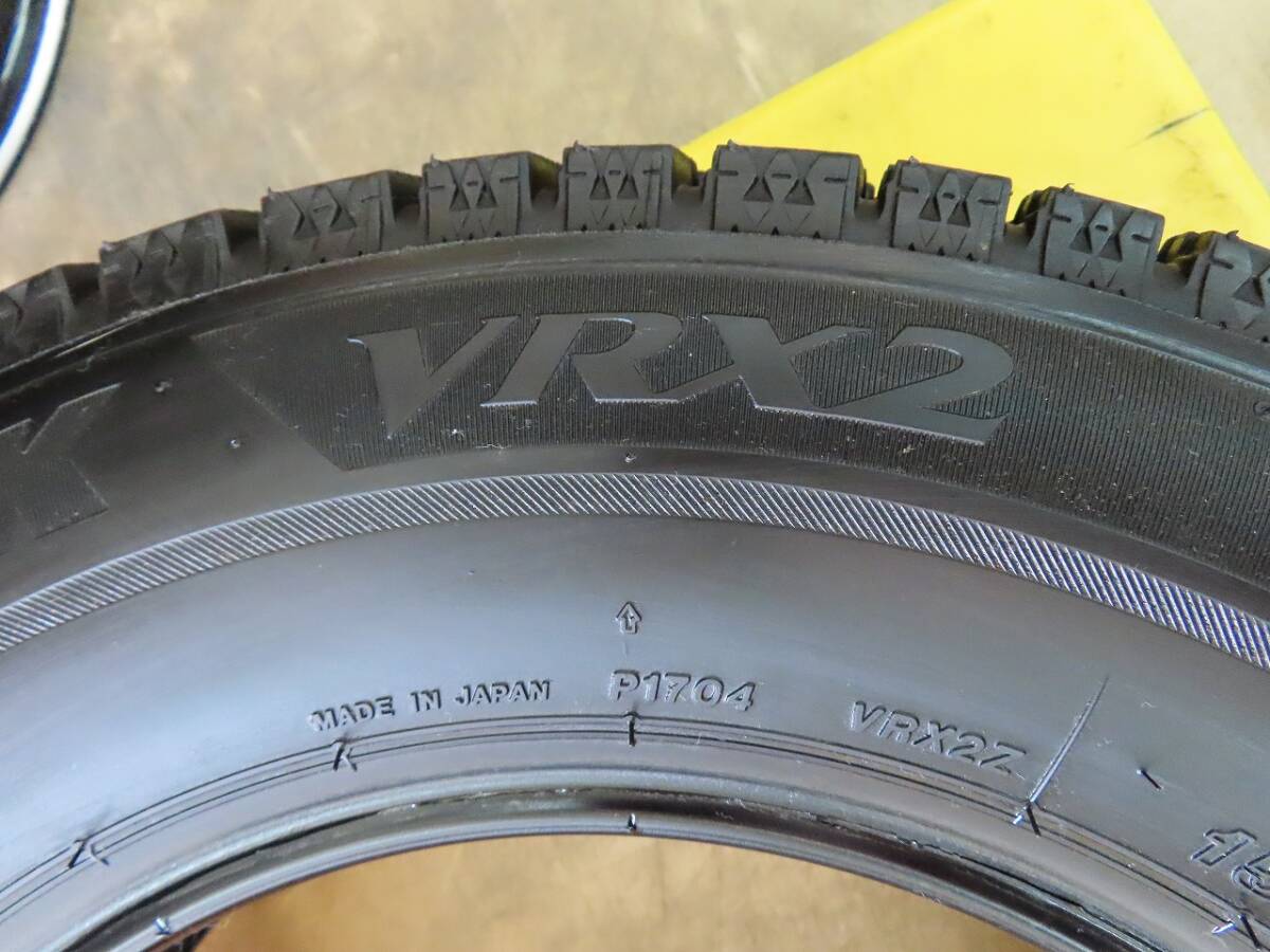 ☆ブリヂストン ブリザック VRX2 155/80R13 2021年制造 13インチ スタッドレス タイヤ 4本 中古 BRIDGESTONE BLIZZAK STUDLESS☆