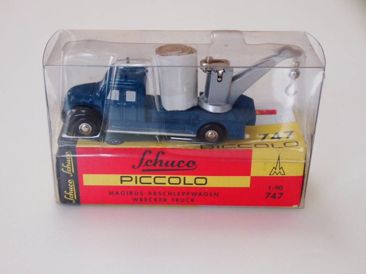 Schuco Piccolo 01301 Magirus Abschleppwagen Wrecker Truck　　　_画像1