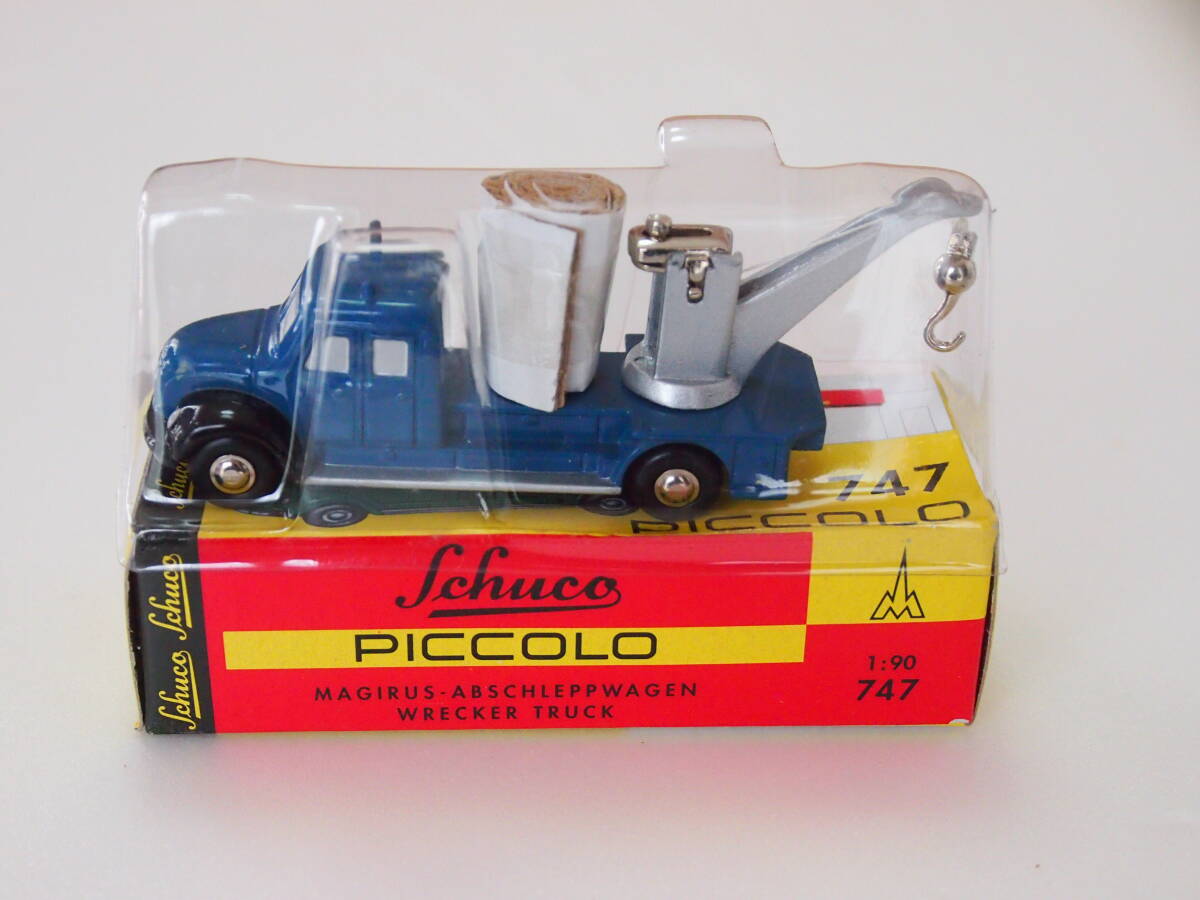 Schuco Piccolo 01301 Magirus Abschleppwagen Wrecker Truck　　　_画像6