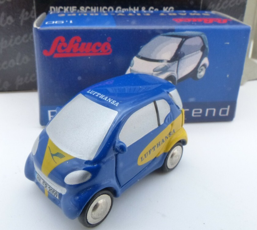 Schuco Piccolo 05602 Smart Lufthansa 限定生産　