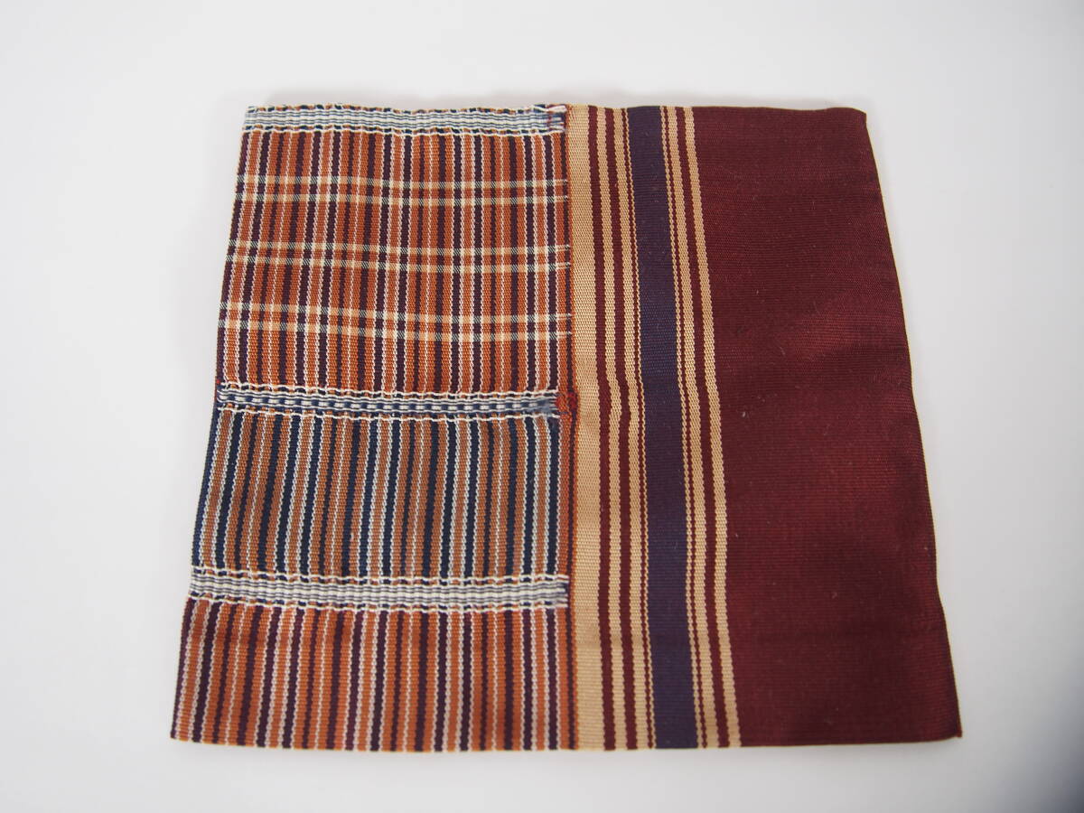 古帛紗　　彌左衛(wèi)門間道　　　　　茶道具　　25　429－6－13