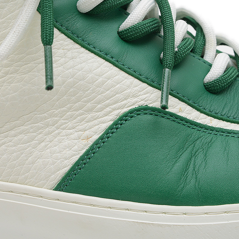 ルイ?ヴィトン スニーカー タトゥーライン ハイカット レザー ホワイト/グリーン メンズ #7