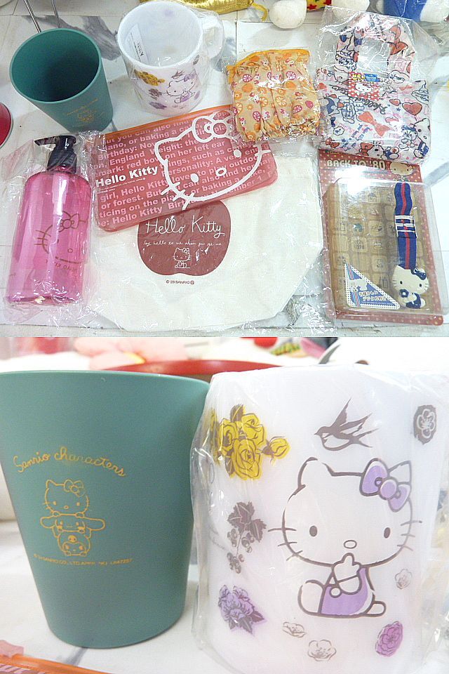 t244 未使用含む サンリオ Sanrio ハロー キティ グッズ まとめ ぬいぐるみ/マスコット/バッグ/カップ/財(cái)布/小物/雑貨/他 HELLO KITTY