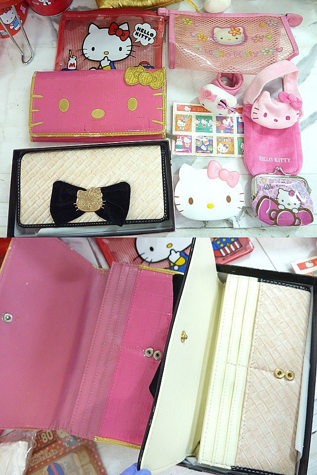 t244 未使用含む サンリオ Sanrio ハロー キティ グッズ まとめ ぬいぐるみ/マスコット/バッグ/カップ/財(cái)布/小物/雑貨/他 HELLO KITTY