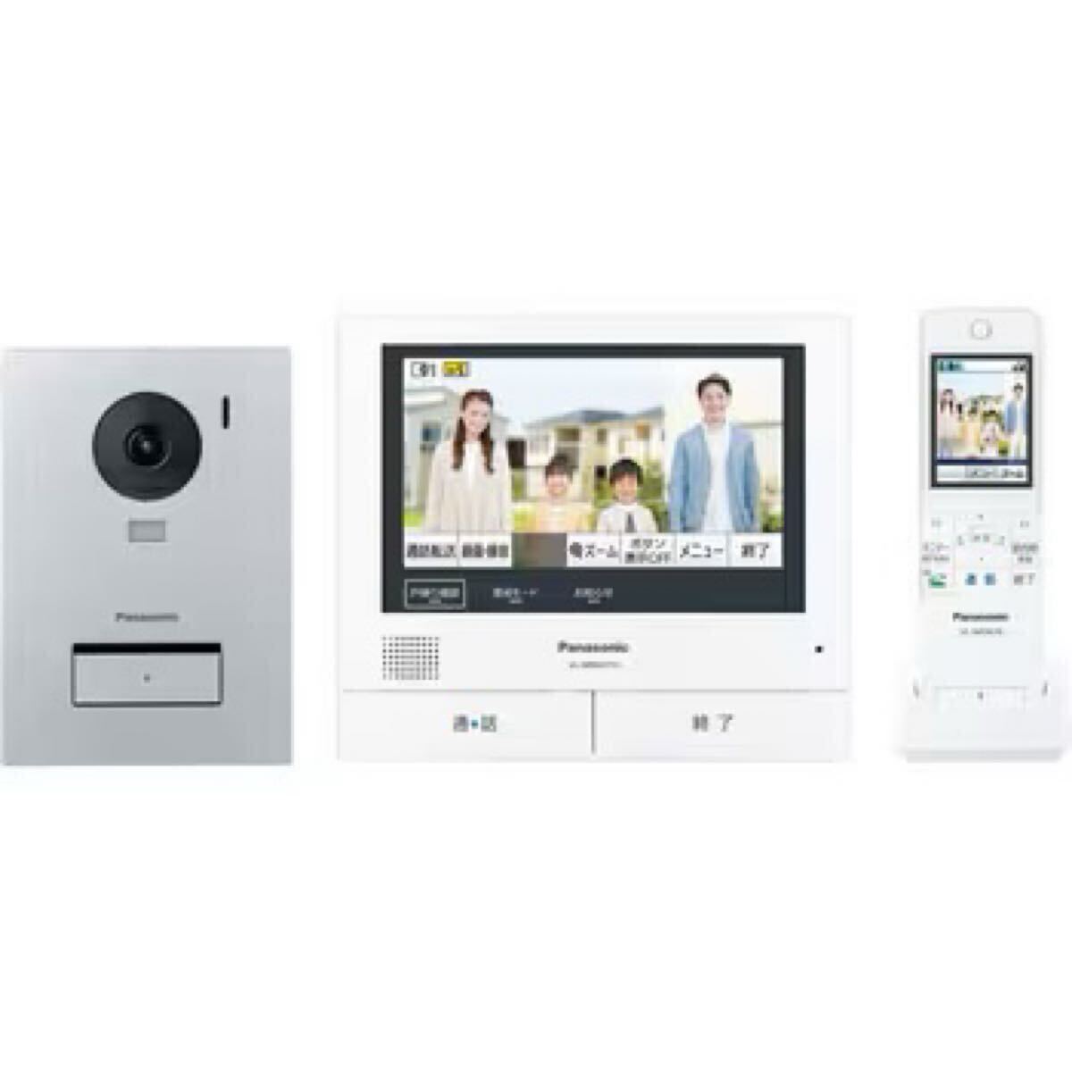 新品未使用 Panasonic ワイヤレスモニター付テレビドアホン3-7タイプ VL-SWE710KS
