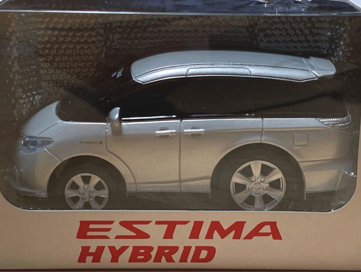 【非売品：未開封】プルバックカー トヨタ エスティマ ハイブリッド / TOYOTA ESTIMA HYBRID AHR10W [シルバーメタリック]_画像5