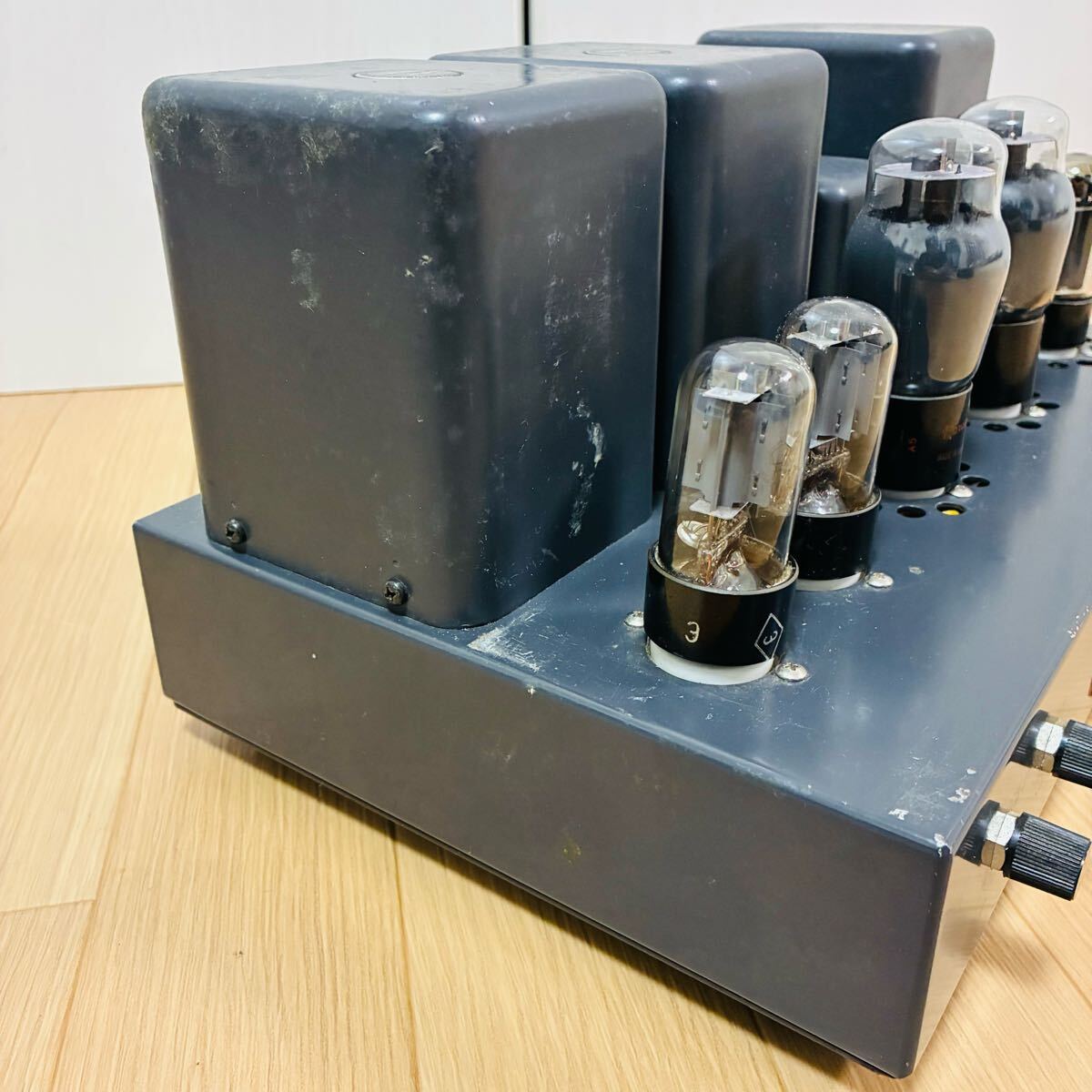 [ работа OK ]SUN AUDIO SV-6V6SE ламповый усилитель с чехлом 
