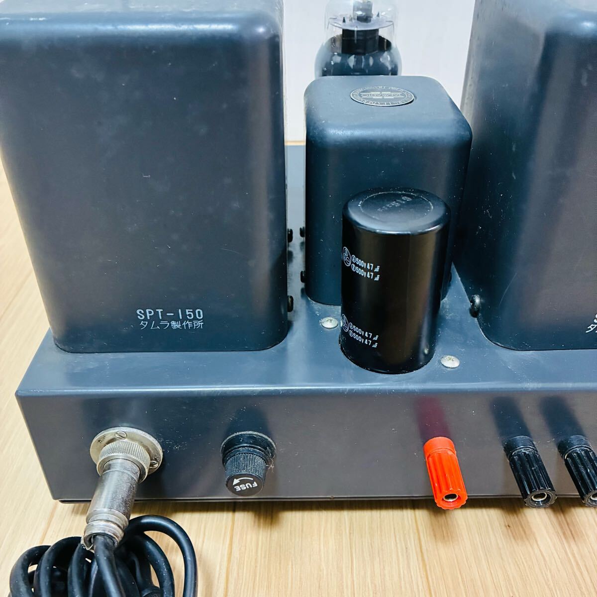 [ работа OK ]SUN AUDIO SV-6V6SE ламповый усилитель с чехлом 