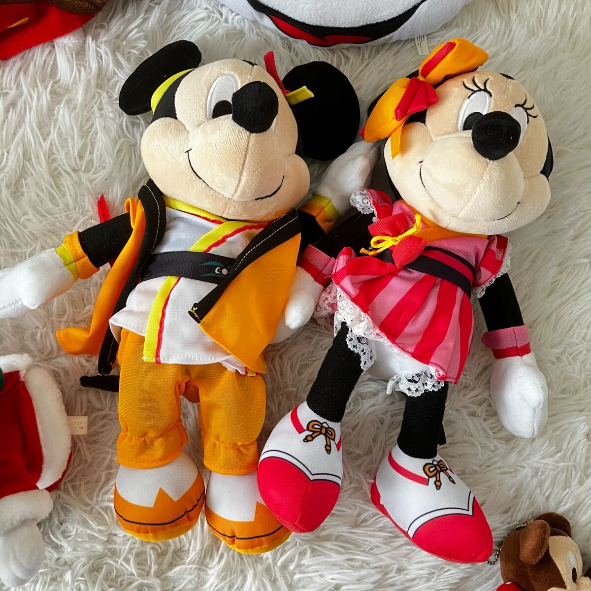 レトロ】ミッキー ミニー ペア アナハイム ぬいぐるみ【1990年