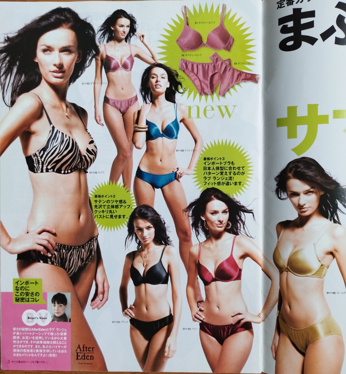 L'année Lingerie 2007 ランジェリー年鑑　下着　モデル L'année Lingerie 2007 ランジェリー年鑑 下着 モデル - メルカリ