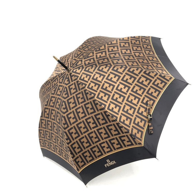 Yahoo!オークション - FENDI フェンディ 雨傘 ズッカ柄【DEAJ8048】