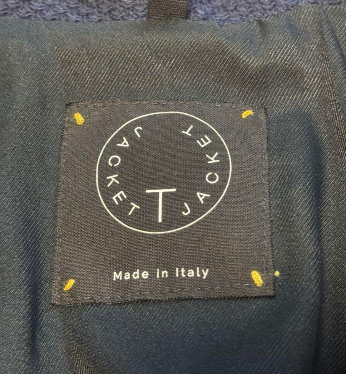 イタリア製 T-jacket アンコン ジャケット 2ボタン Lサイズ
