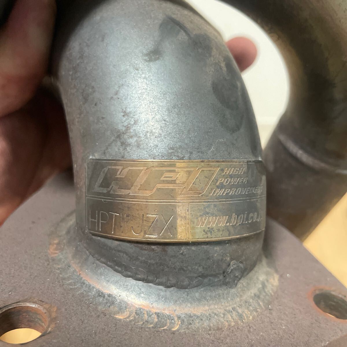 アウトレットパイプ ウエストゲートHPIダウンパイプストリート觸媒　1jz-gte エンジン jzx110 jzs171 フロントパイプ