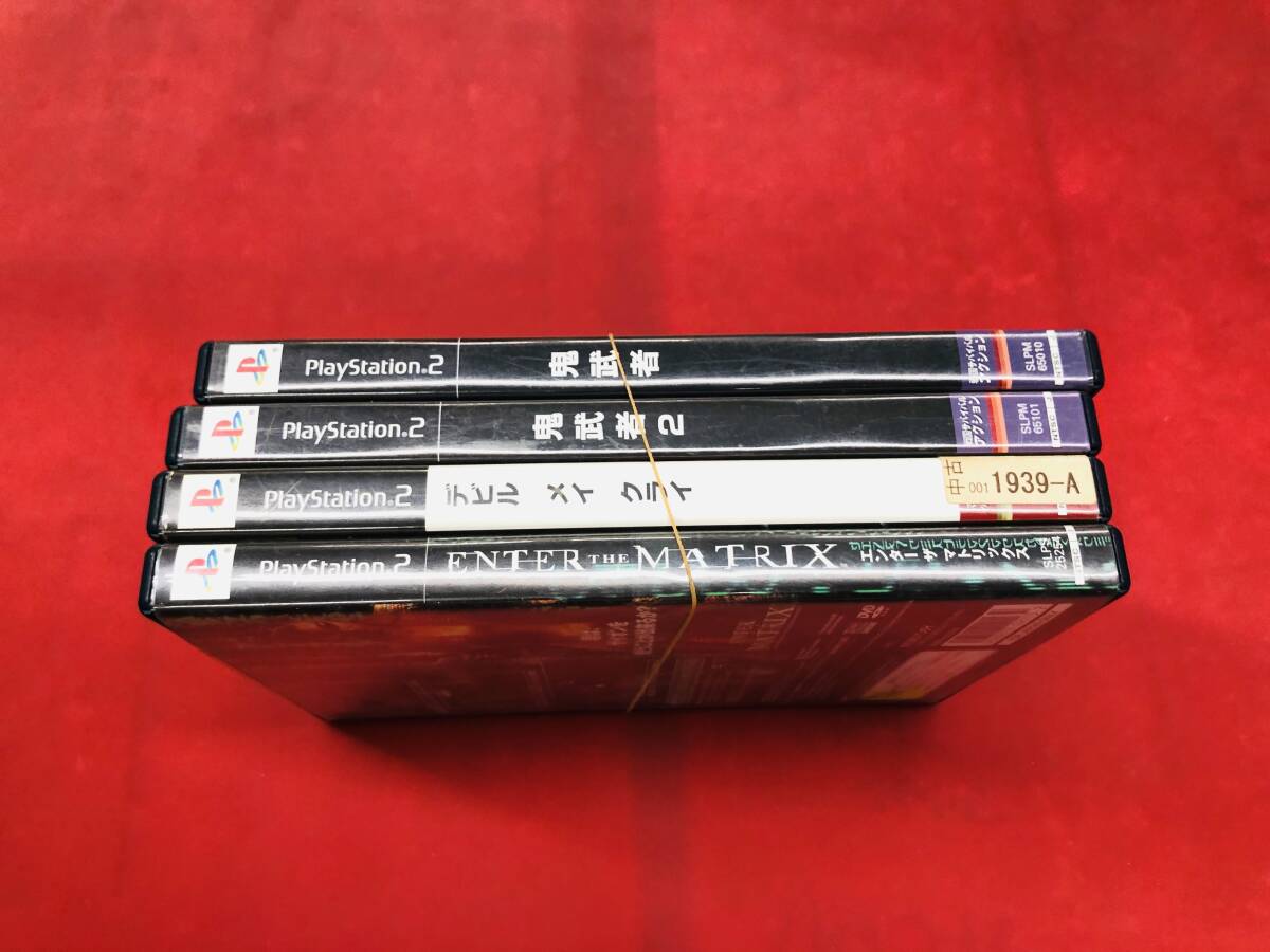 ENTER THE MATRIX エンター ザ マトリックス 鬼武者 1 2 デビルメイクライ お得品?。?4本 セット
