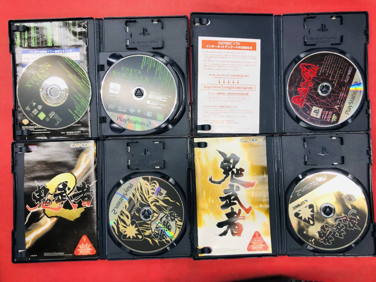 ENTER THE MATRIX エンター ザ マトリックス 鬼武者 1 2 デビルメイクライ お得品?。?4本 セット