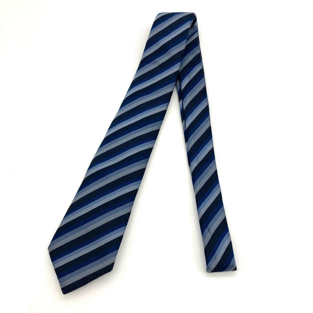 【新品タグ付き】ルイヴィトン ネクタイ シルク ルイヴィトン LOUIS VUITTON ネクタイ シルク 149cm ネイビー メンズ