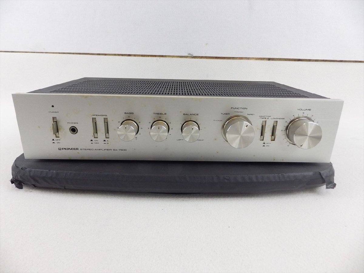* PIONEER Pioneer SA-7500 усилитель б/у текущее состояние товар 250307M4168