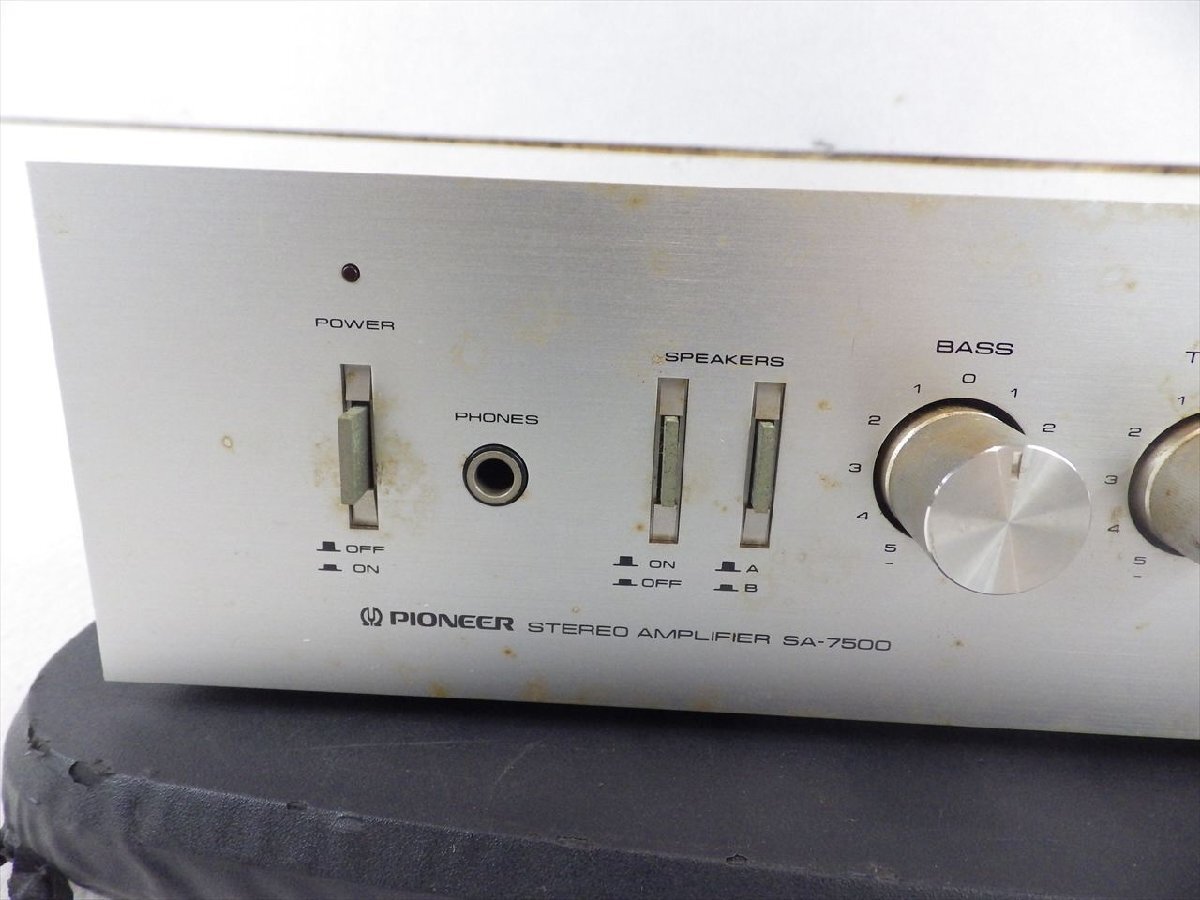 * PIONEER Pioneer SA-7500 усилитель б/у текущее состояние товар 250307M4168