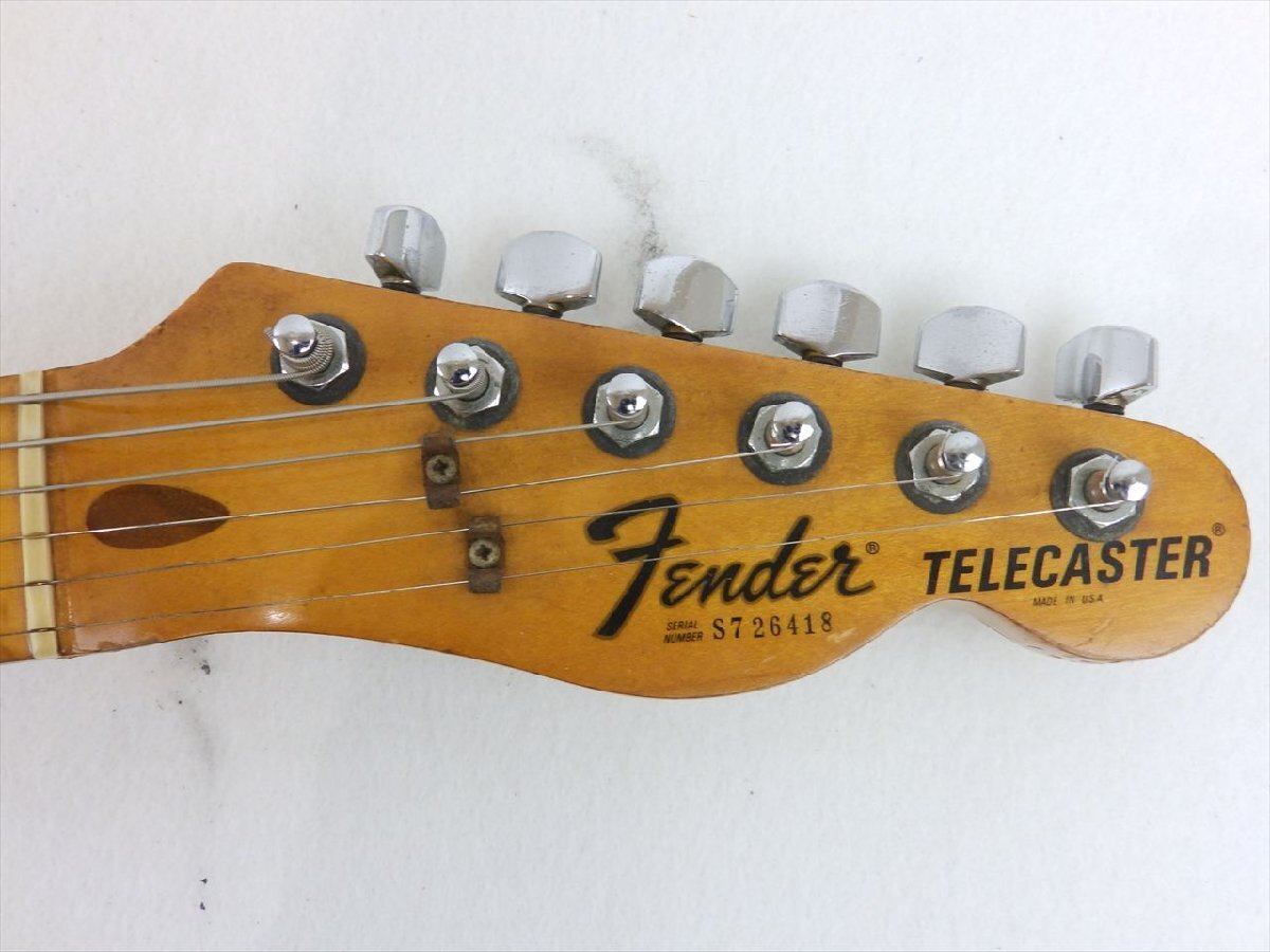 ☆Fender フェンダー TELECASTER Sシリアル ギター 中古 現(xiàn)狀品 250507Y3504