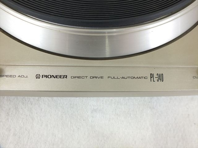 * PIONEER Pioneer PL-340 проигрыватель запись плеер б/у текущее состояние товар 250509G3217