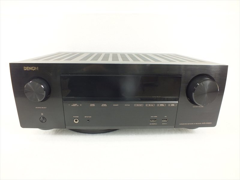 ? DENON デノン AVR-X1600H AVレシーバー 中古 現(xiàn)狀品 250311A1654