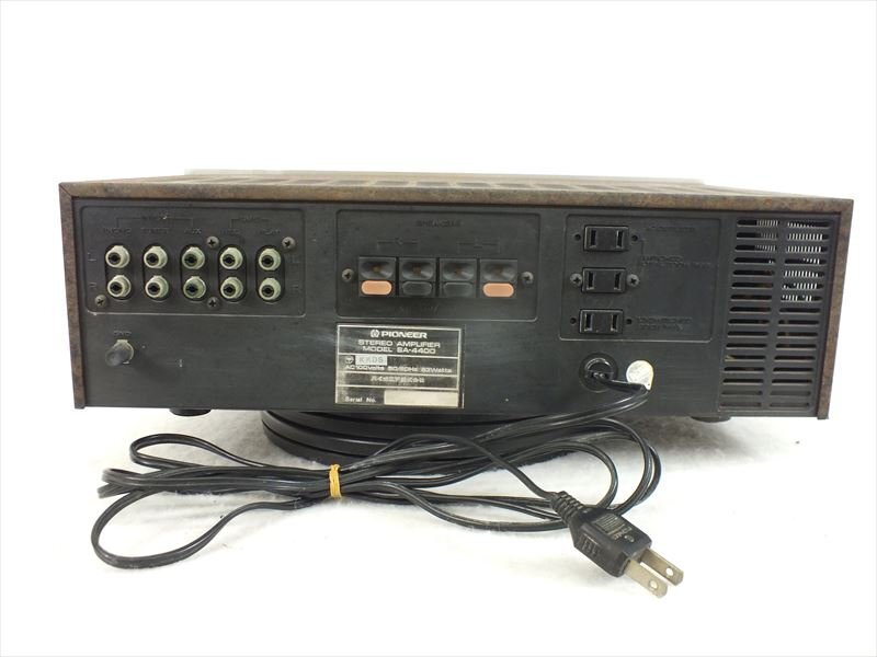 * PIONEER Pioneer SA-4400 усилитель б/у текущее состояние товар 250209Y7879