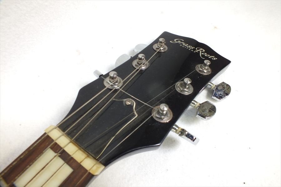*GrassRoots стакан roots Lespaul модель INORAN гитара б/у текущее состояние товар 250408R7170