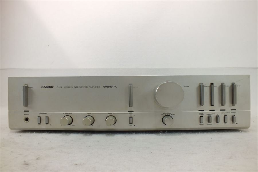 ★ Victor ビクター A-X3 アンプ 中古 現(xiàn)狀品 250401N3356