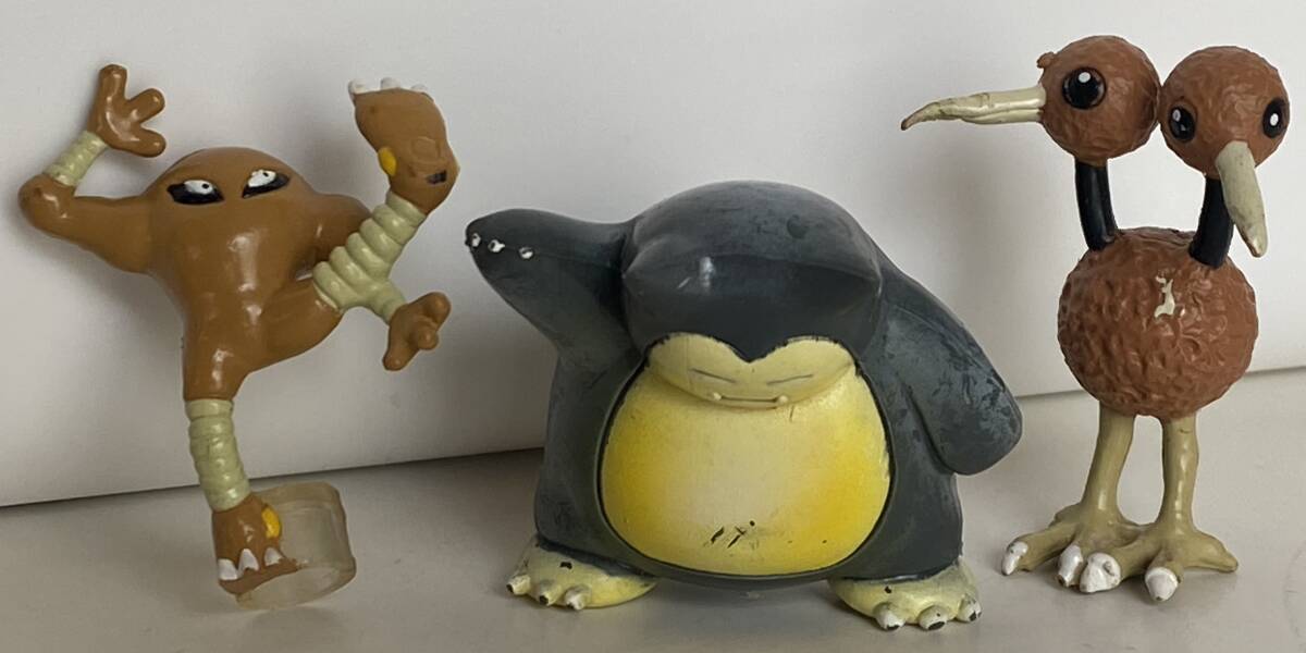 ポケモン フィギュア<<サワムラー・カビゴン・ドードー>> 3点セット ポケットモンスター        _画像1
