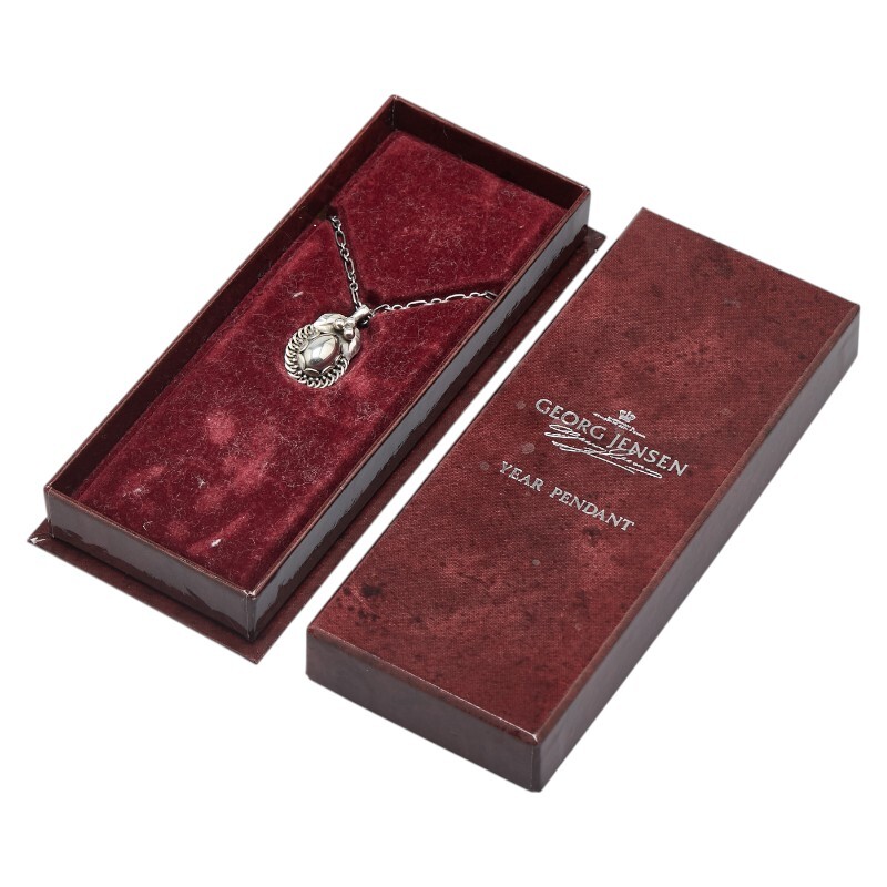  George Jensen 1992 year колье SV925 серебряный женский Georg Jensen [ б/у ]