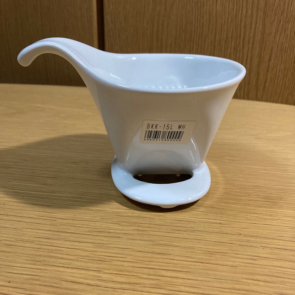 ▼ ZERO JAPAN≪ドリッパー 1個≫陶器製 ゼロジャパン ホワイト　コーヒードリッパー_画像2