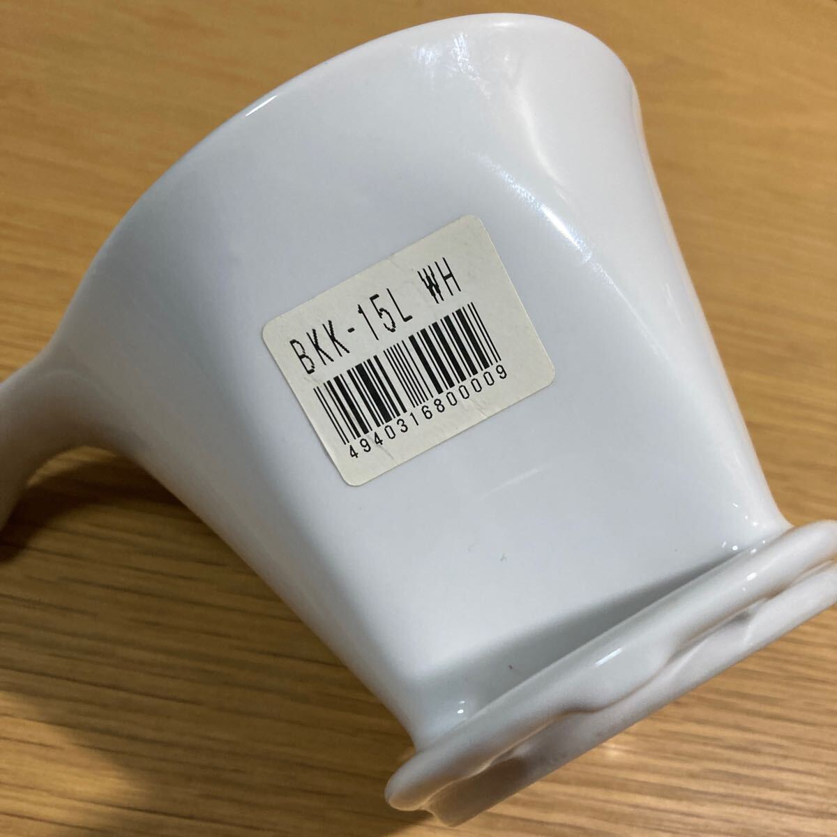 ▼ ZERO JAPAN≪ドリッパー 1個≫陶器製 ゼロジャパン ホワイト　コーヒードリッパー_画像7