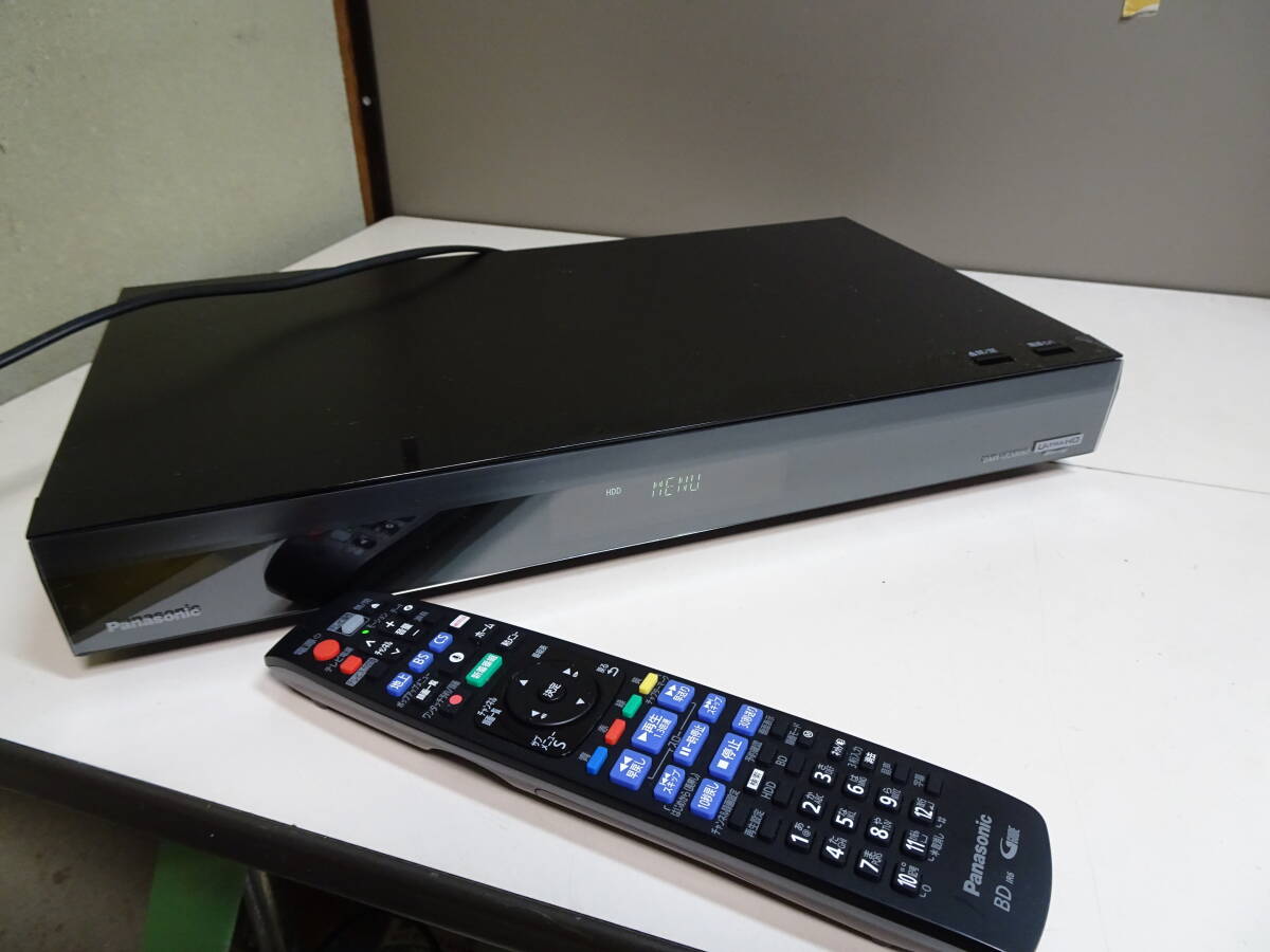 19年 Panasonic DIGA DMR-UCX8060 DMR-UBX8060 パナソニック ディーガ ブルーレイレコーダー　通電確認(rèn)のみ