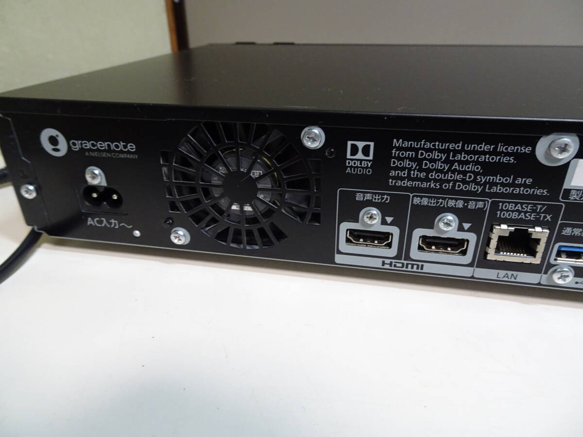 19年 Panasonic DIGA DMR-UCX8060 DMR-UBX8060 パナソニック ディーガ ブルーレイレコーダー　通電確認(rèn)のみ