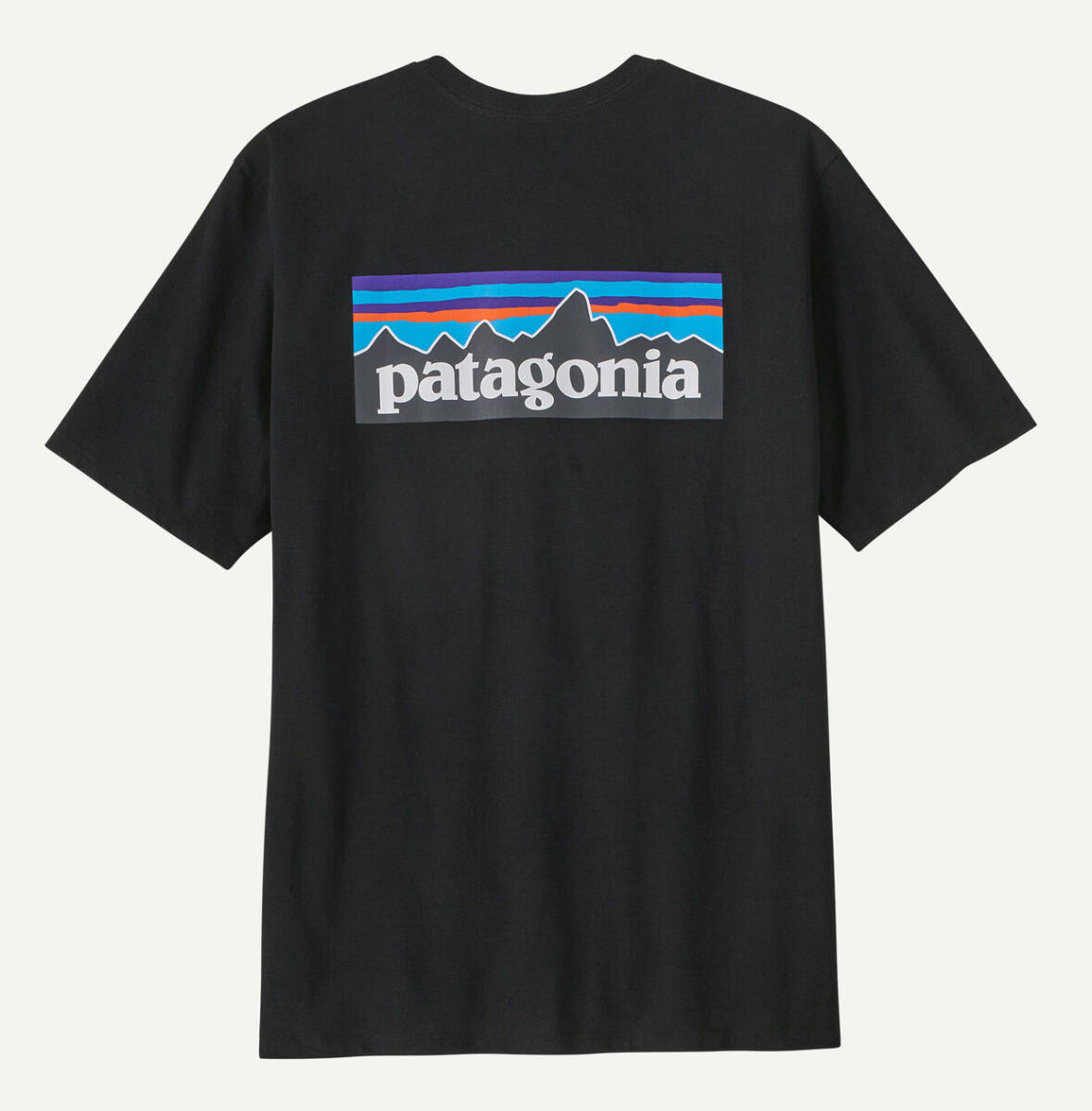 センスのいい お歳暮 パタゴニア メンズ・P-6ロゴ・ レスポンシビリティー BLK 半袖Tシャツ