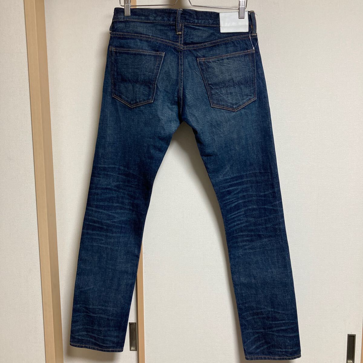 【美品】RON HERMAN DENIM ロンハーマンデニムRHD-01 HURON スリムフィットジーンズ インディゴ W30 USA製_画像2