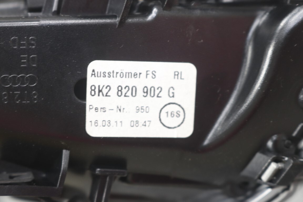 アウディ A4 Audi 2.0 TFSI セダン 前期 (8KCDN B8) 純正 エアコン吹出口 3點(diǎn)セット 8T2 820 951 C 8T2 820 901 C 8K2 820 902 G p053596