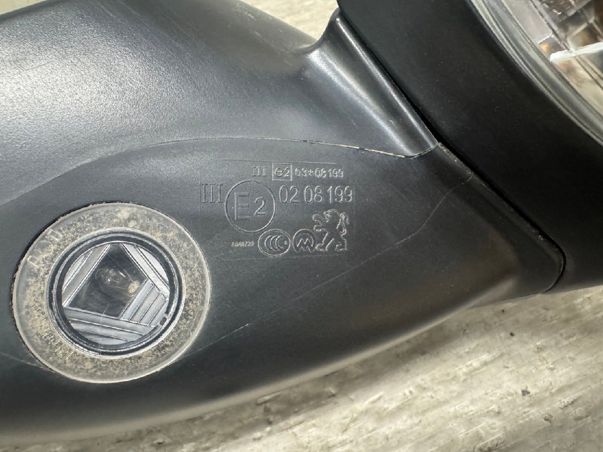 プジョー 5008 左 ドアミラー シエロ (T8) Peugeot 純正 ウインカー 6P＋3P b5015-gyr