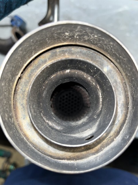 スズキ ツイン (EC22S) 社外 リアマフラー リアピース 中間パイプ b7024-gyr