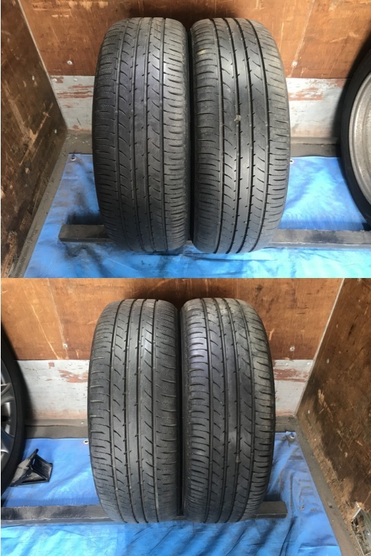 激安！タイヤホイールセット！Modulo 16-6J 4H/100 ET53 + 185/55R16 中古 國(guó)産タイヤ 4本 インサイト/フィット/シャトル等！HM001134