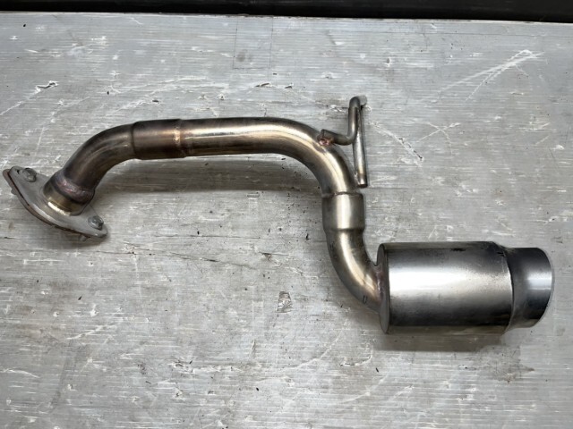 スズキ ツイン (EC22S) 社外 リアマフラー リアピース 中間パイプ b7024-gyr