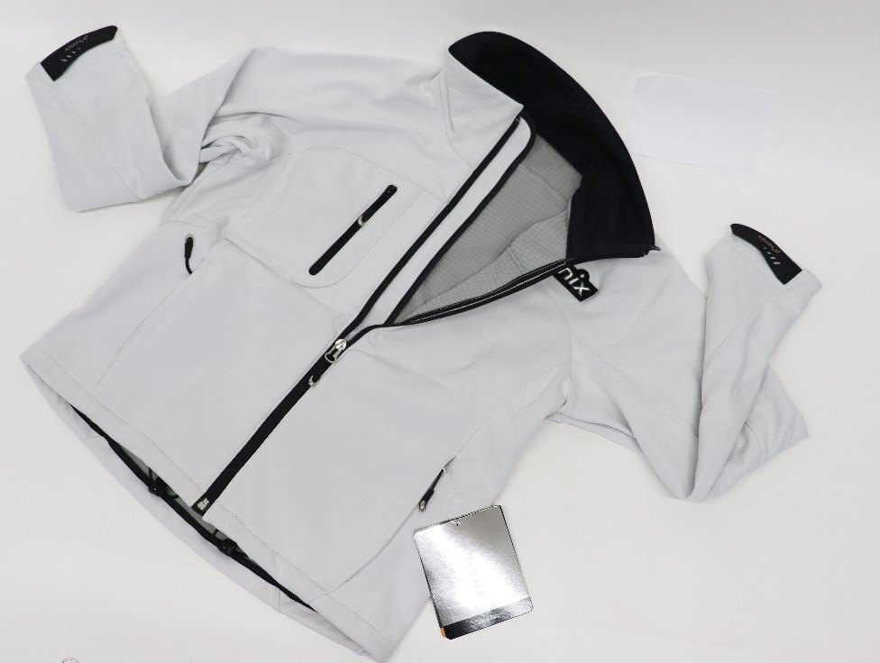 Phenix フェニックス ジュニア ミドルジャケット サイズ14 ホワイト ES3G2KT70 キッズ スポーツ R2505-142_画像2