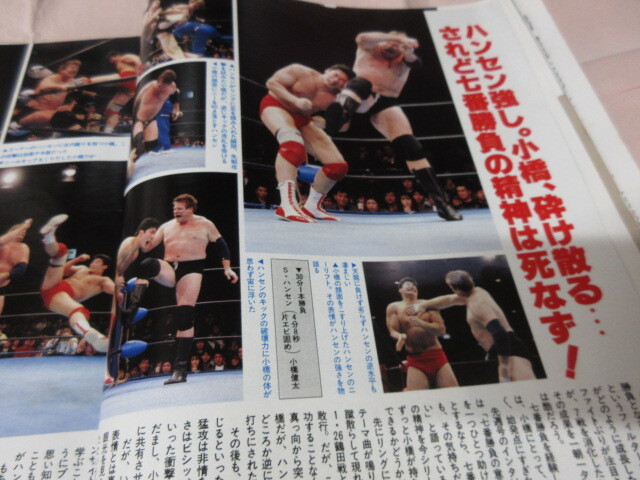 「週刊プロレス　NO.366　1990．3／13」Rサベージ　ゴーディウィリアムス　神取対デビル　ベースボールマガジン社 