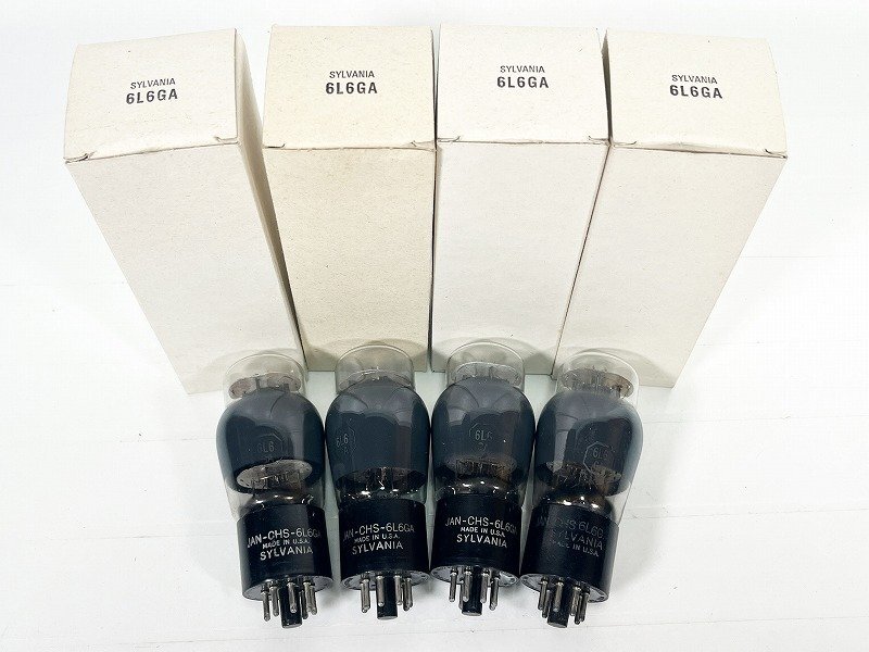 SYLVANIA 6L6GA 未使用品 4本 [35484]