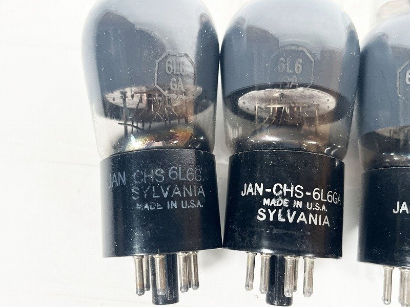SYLVANIA 6L6GA 未使用品 4本 [35484]